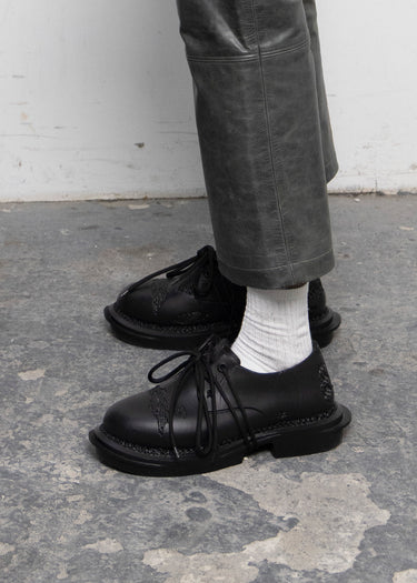 HYACYN X RAL LEGACY, 'EROTTOD" 3D PRINT DERBY SHOES