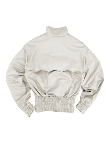 Notgnirrah Jacket Bone Cotton